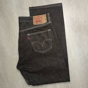 WORN Levi's 501 XX Original Fit Jeans Brown